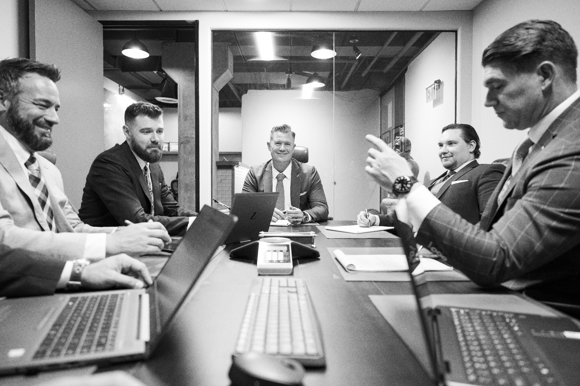 PHG team in a strategy meeting